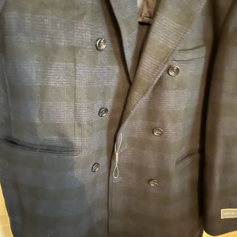Michael Kors Double Breasted Wool Coat - NWT - 46R - Picture 5 of 6